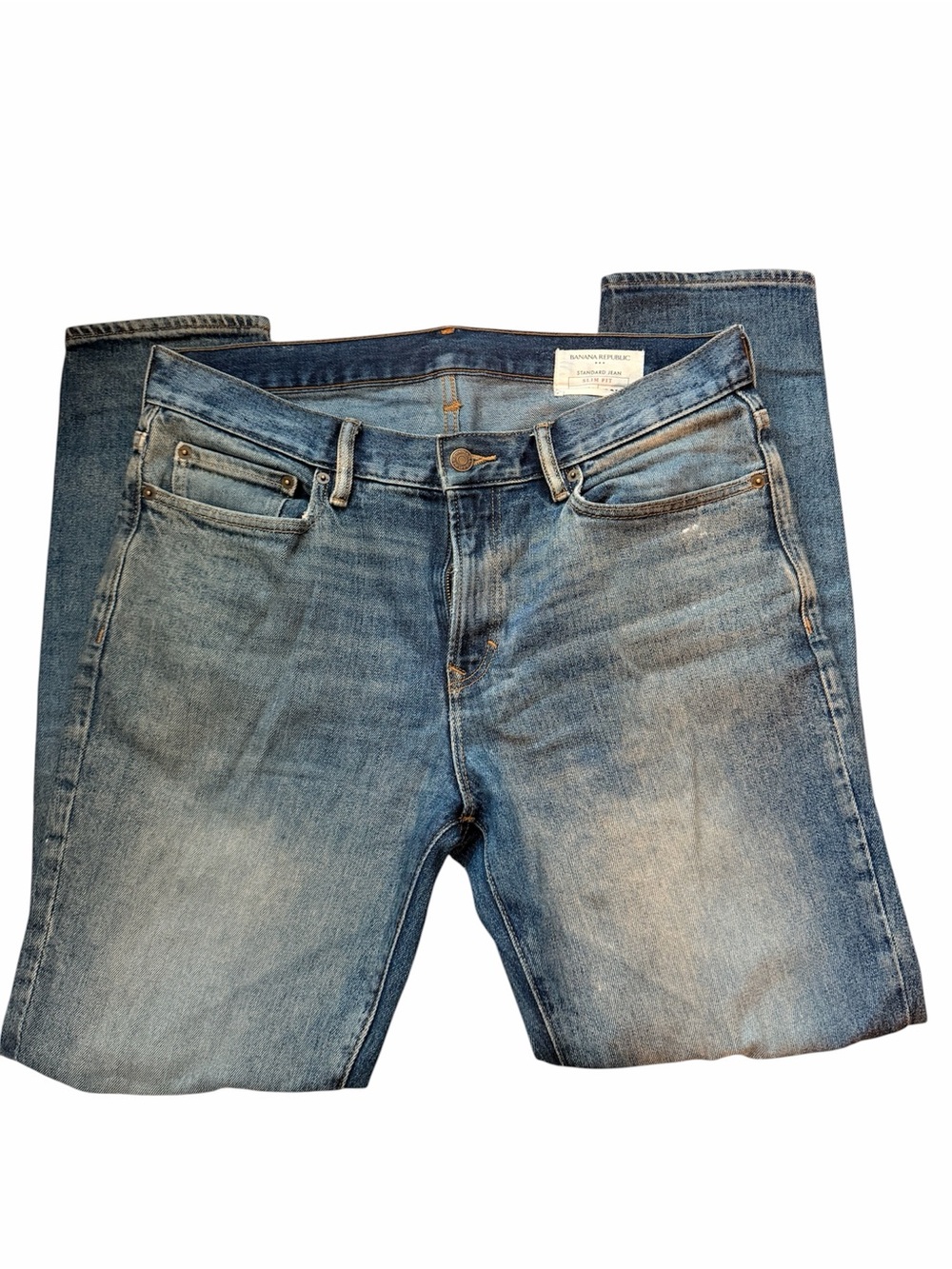 Banana Republic Men's Light Blue Slim Straight Jeans